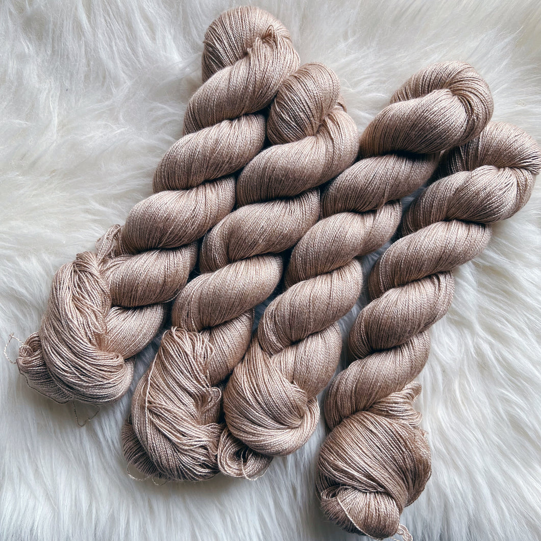 Camel Silk Lace - Natural