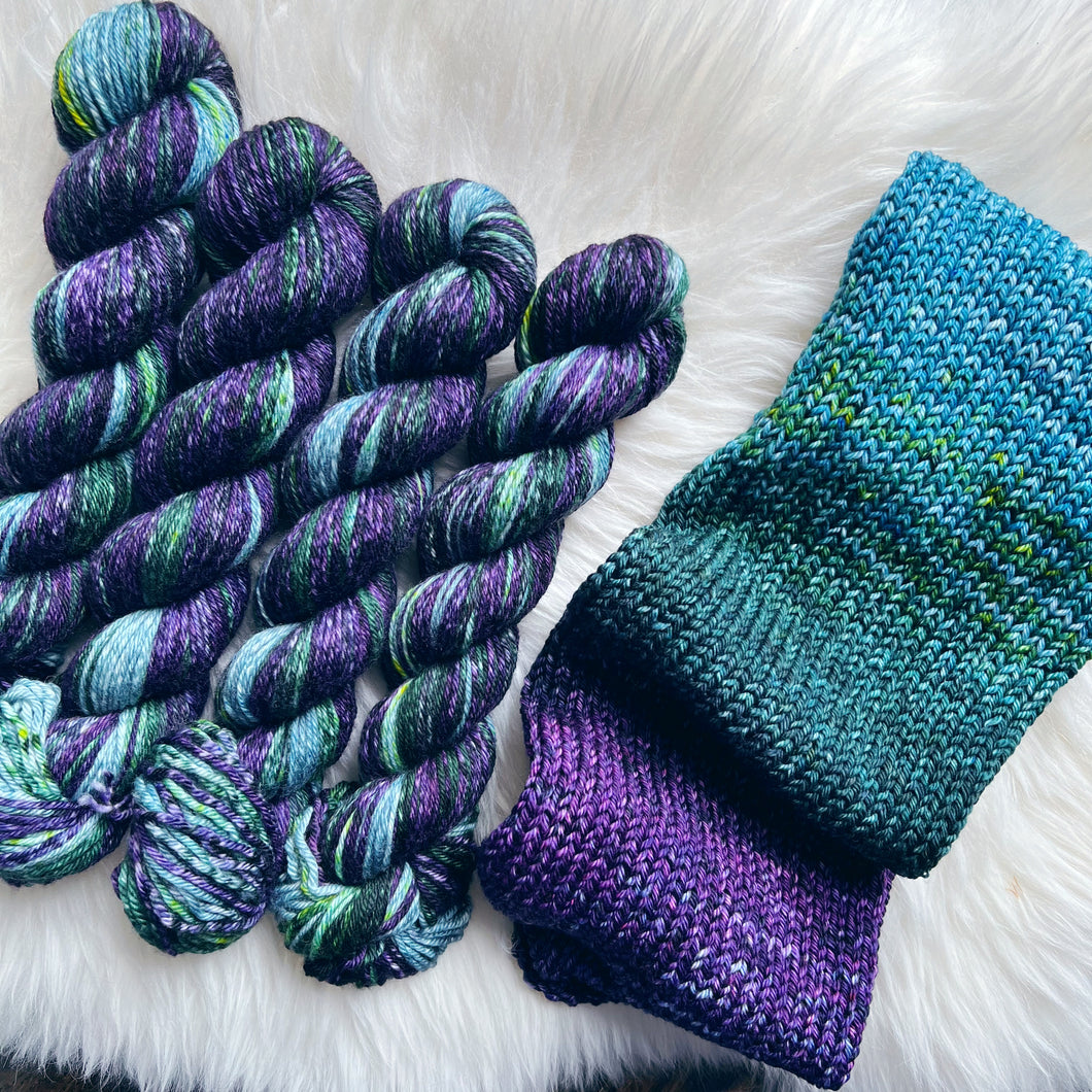 Deconstructed Fade Worsted - I'm On a Curiosity Voyage