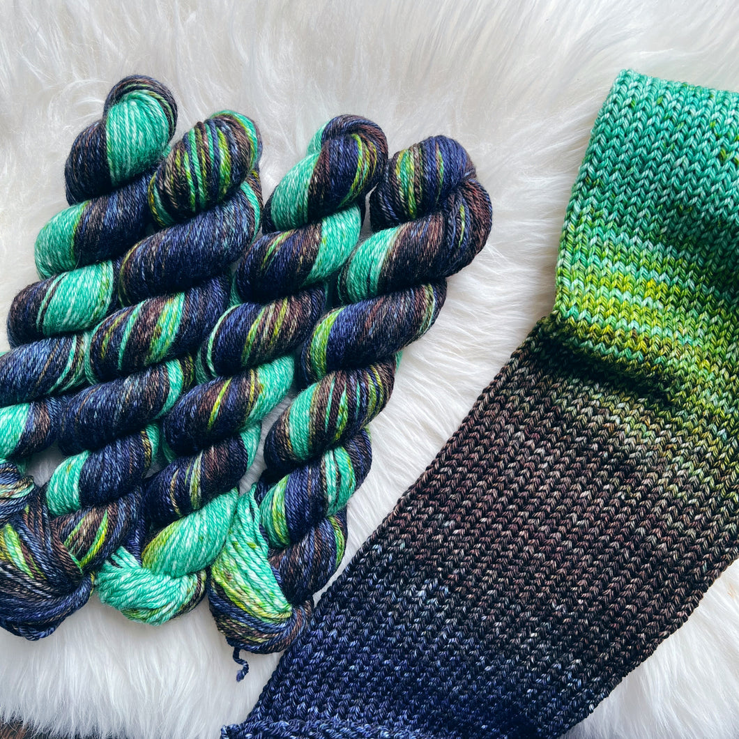Deconstructed Fade Worsted - Clever Girl