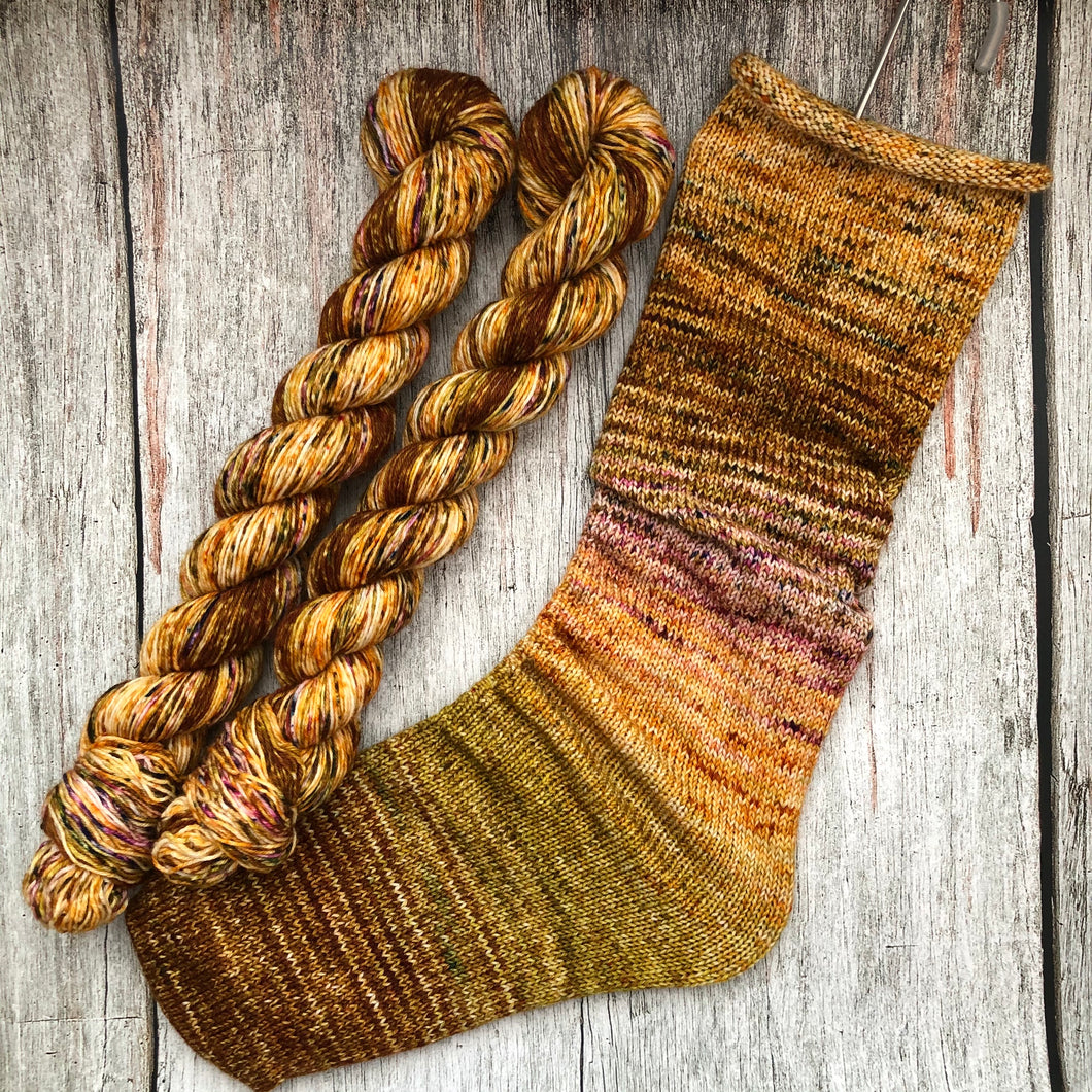 Deconstructed Fade Sock - Mr. Fahrenheit