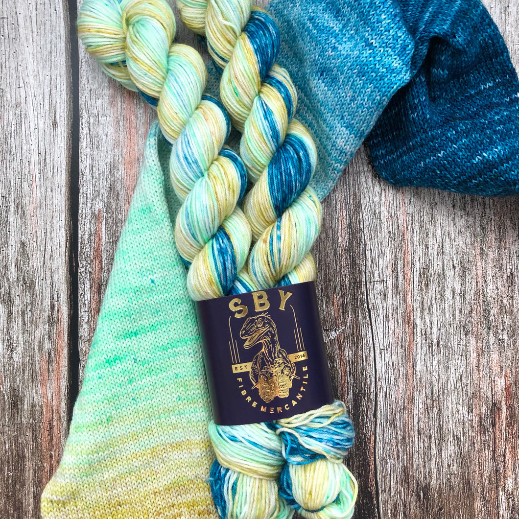 Deconstructed Fade Sock - Shark Bait oooHaha
