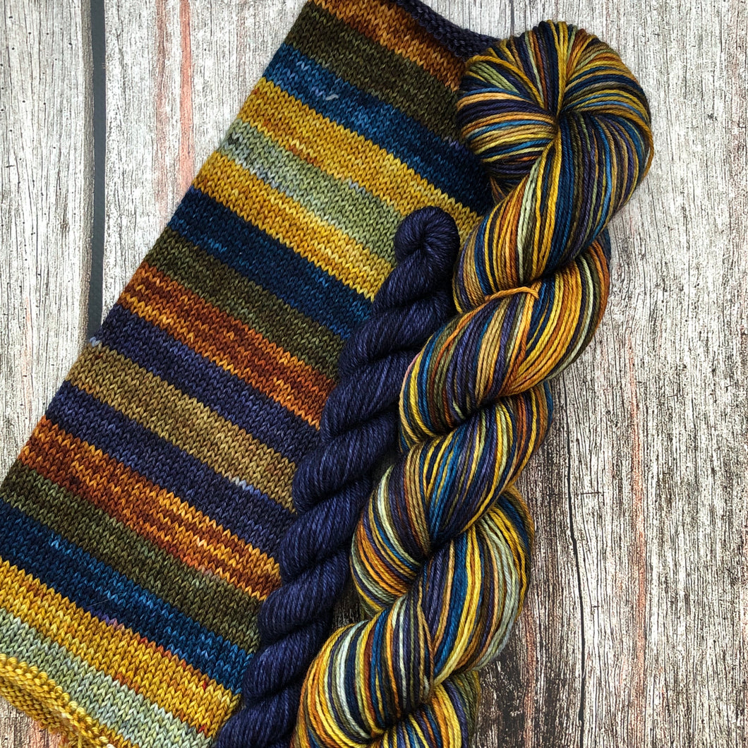Sojourn Self-Striping Sock - Ramble On