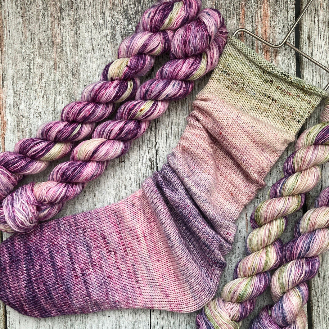Deconstructed Fade Sock - Avalon