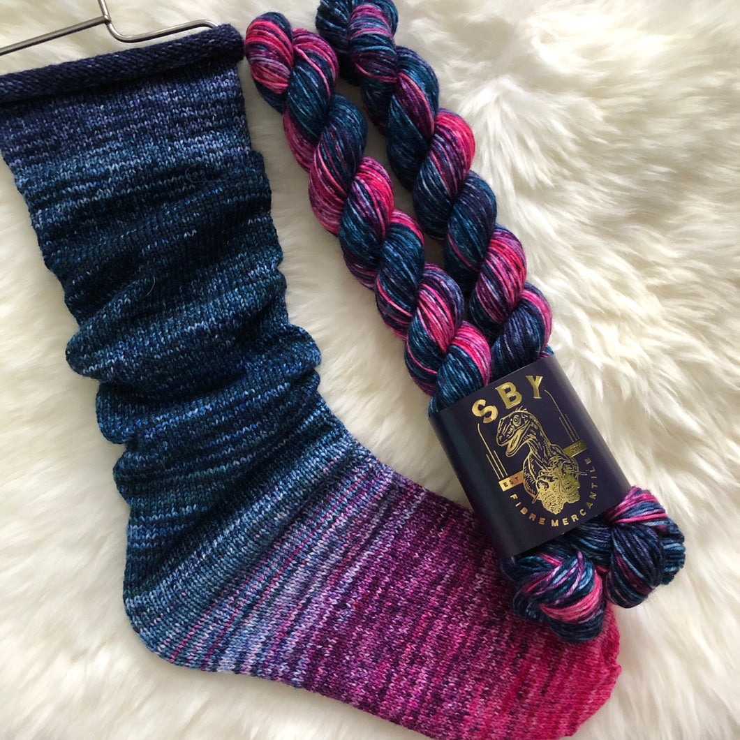 Deconstructed Fade Sock - You're So Vain, You Probably Think These Socks Are For You