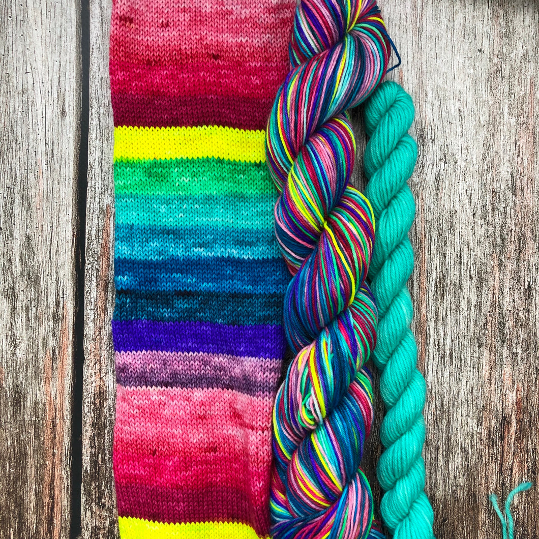 Sojourn Self-Striping Sock - ‘82