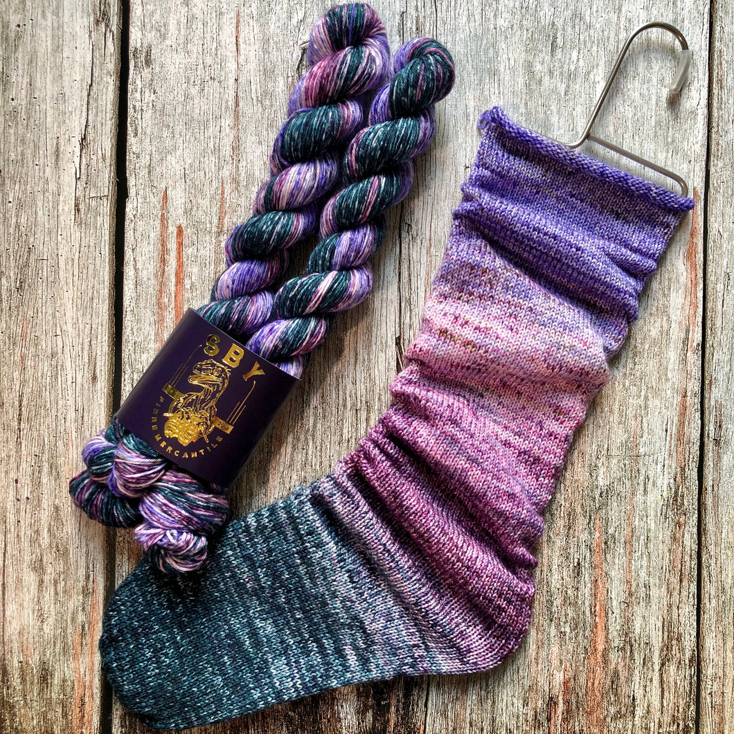 Deconstructed Fade Sock - The # is Silent