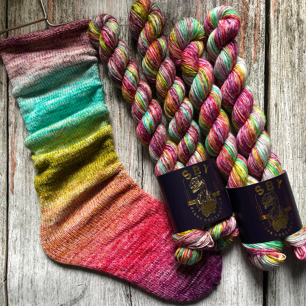 Deconstructed Fade Sock - We Children of the Tides