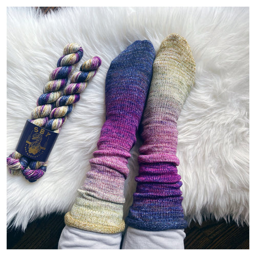 Deconstructed Fade Sock - Our Infinite Days *NEW*