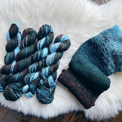Deconstructed Fade Worsted - Wandering in Lothlorien