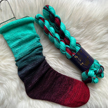 Deconstructed Fade Sock - Merry & Bright