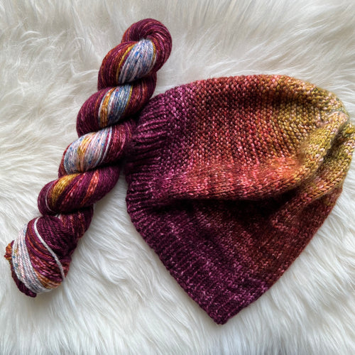 Deconstructed Fade Worsted - St.Elmo's Fire