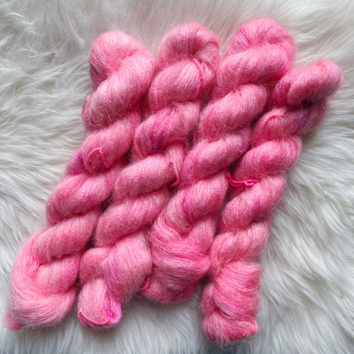 Mohair / Silk Lace - Cotton Candy
