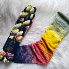 Deconstructed Fade Sock - Summer Tundra