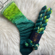 Deconstructed Fade Sock - Green, No Envy