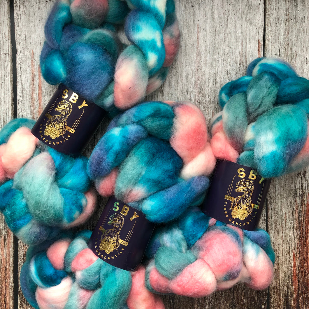 BFL Roving - Whiskey in a Teacup