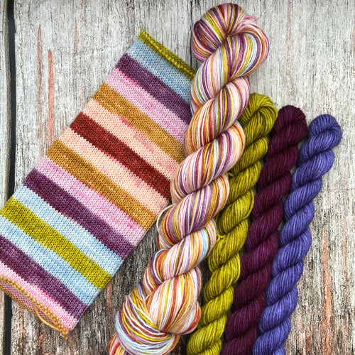 Sojourn Self-Striping Sock 50gm - It's a Dolly World