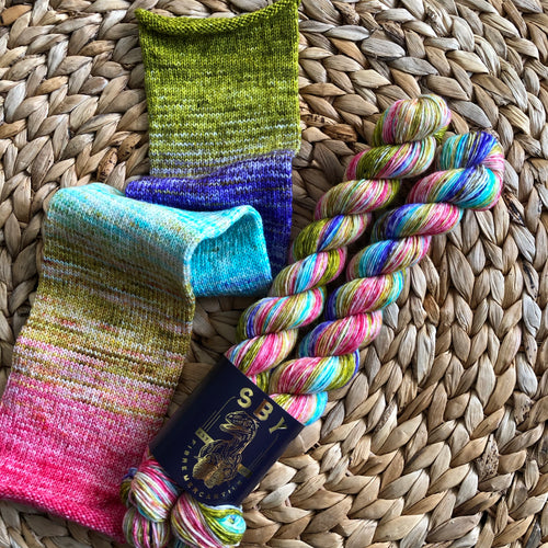 Deconstructed Fade Sock - New Skein No Name